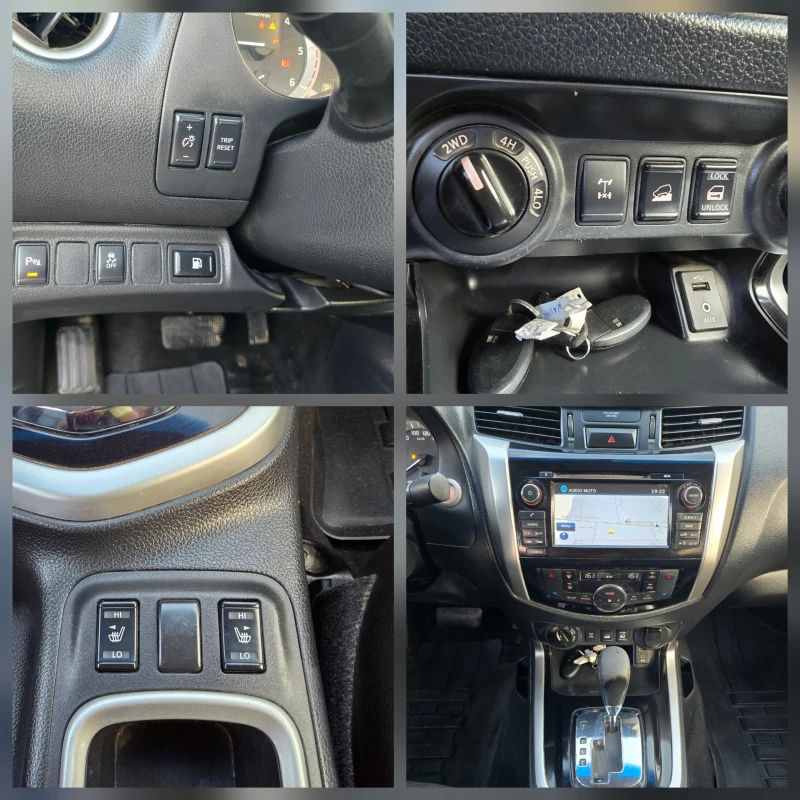 Nissan Navara 2.3D, 190к.с., 4х4, Автомат, Камера 360!, снимка 14 - Автомобили и джипове - 50947801