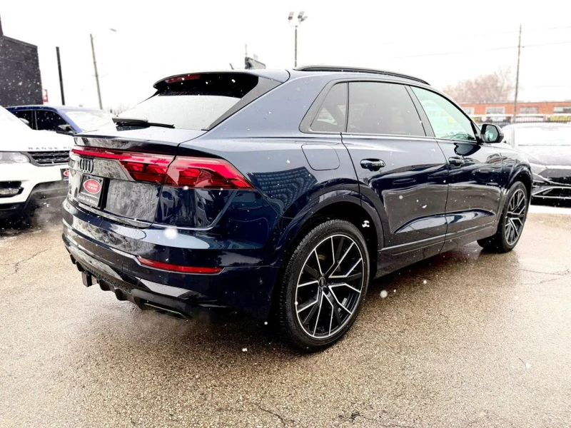 Audi Q8 TECHNIK 55 TFSI| BANG&OLUFSEN| MATRIX| S LINE| ПАН, снимка 4 - Автомобили и джипове - 53455458