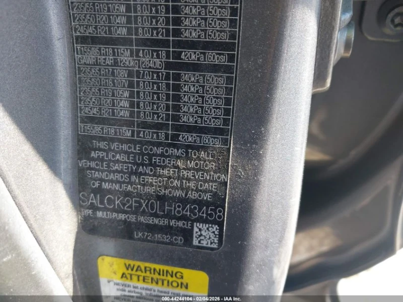 Land Rover Discovery Sport 2l Standard, снимка 9 - Автомобили и джипове - 53597786