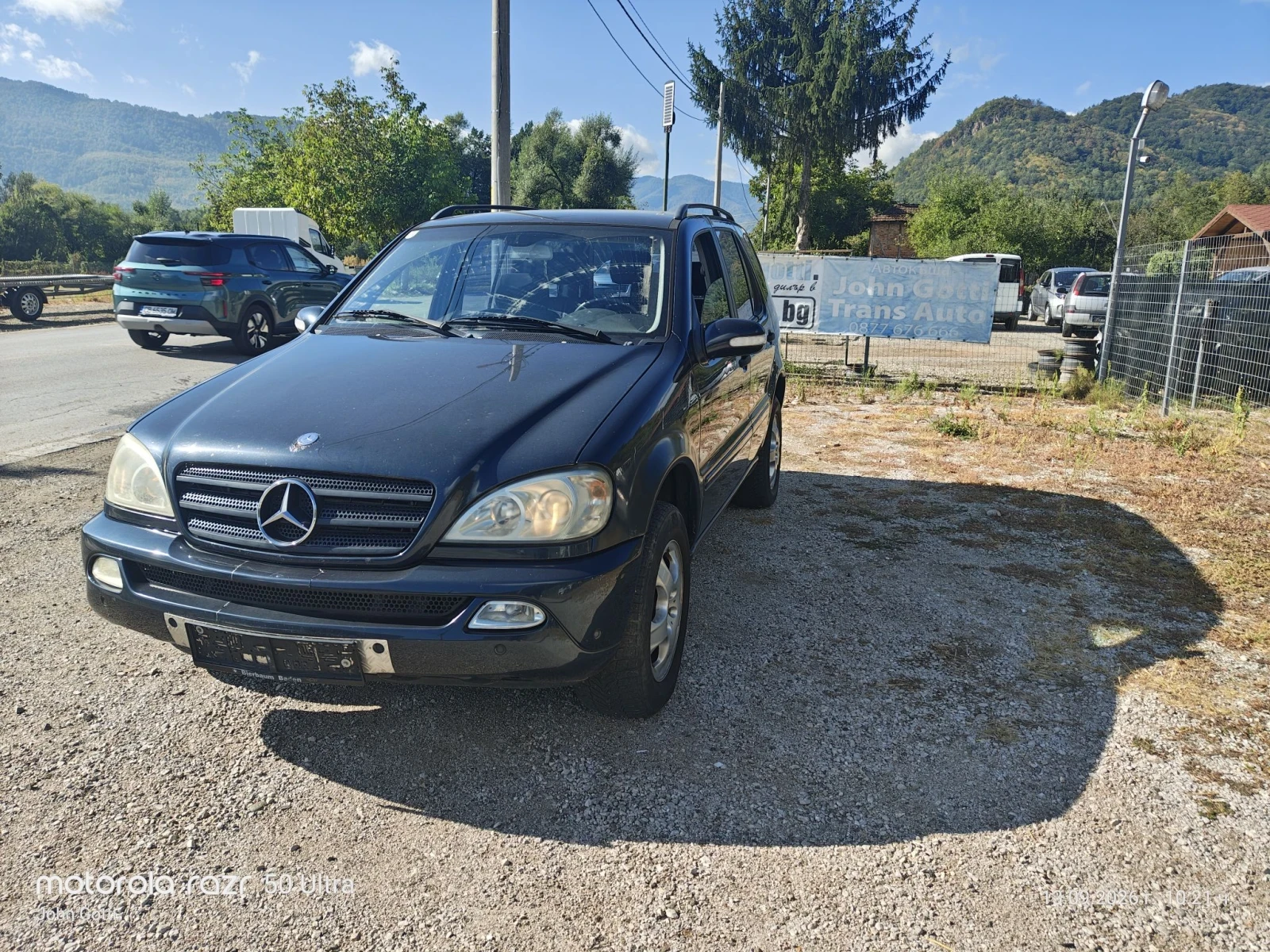 Mercedes-Benz ML 270 2.7 CDi Fasse, 163k.c. Automatic, 4+ 4, кожа, снимка 2 - Автомобили и джипове - 56052751