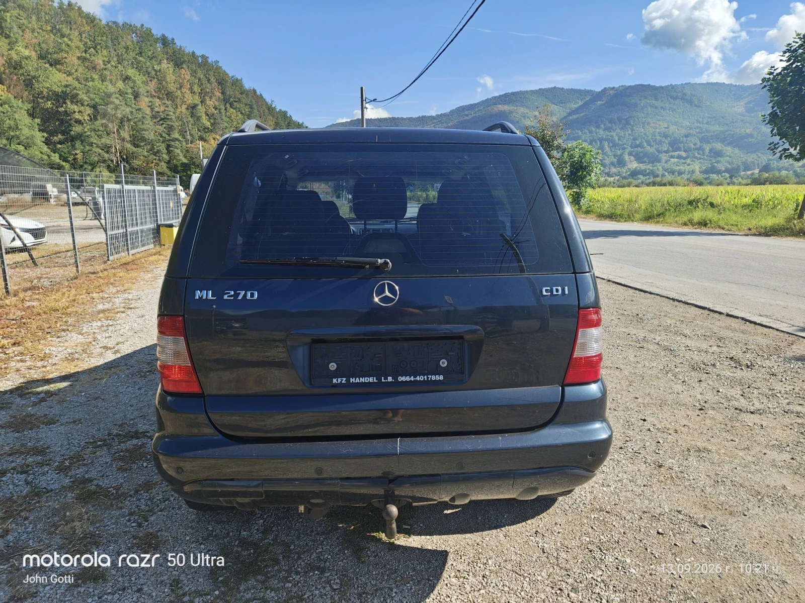 Mercedes-Benz ML 270 2.7 CDi Fasse, 163k.c. Automatic, 4+ 4, кожа, снимка 7 - Автомобили и джипове - 56052751