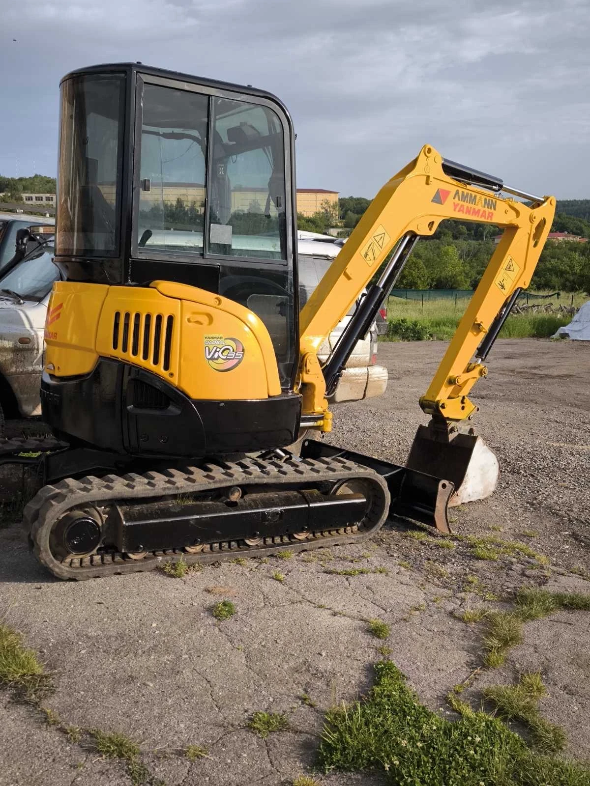 Багер Yanmar VIO35, снимка 3 - Индустриална техника - 54997400
