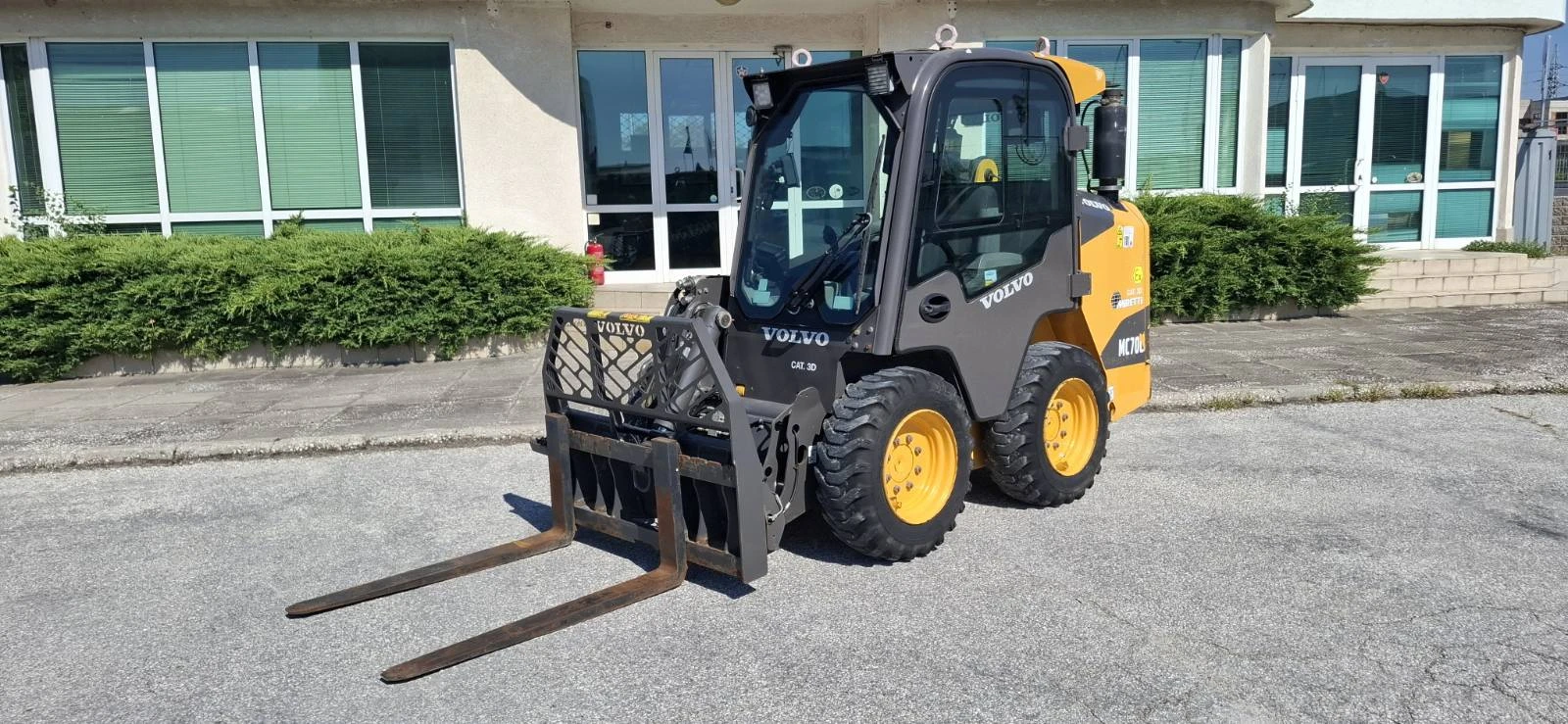 Мини челни товарачи Volvo MC 70C / КЛИМАТИК  * ADR * , снимка 3 - Индустриална техника - 55484158