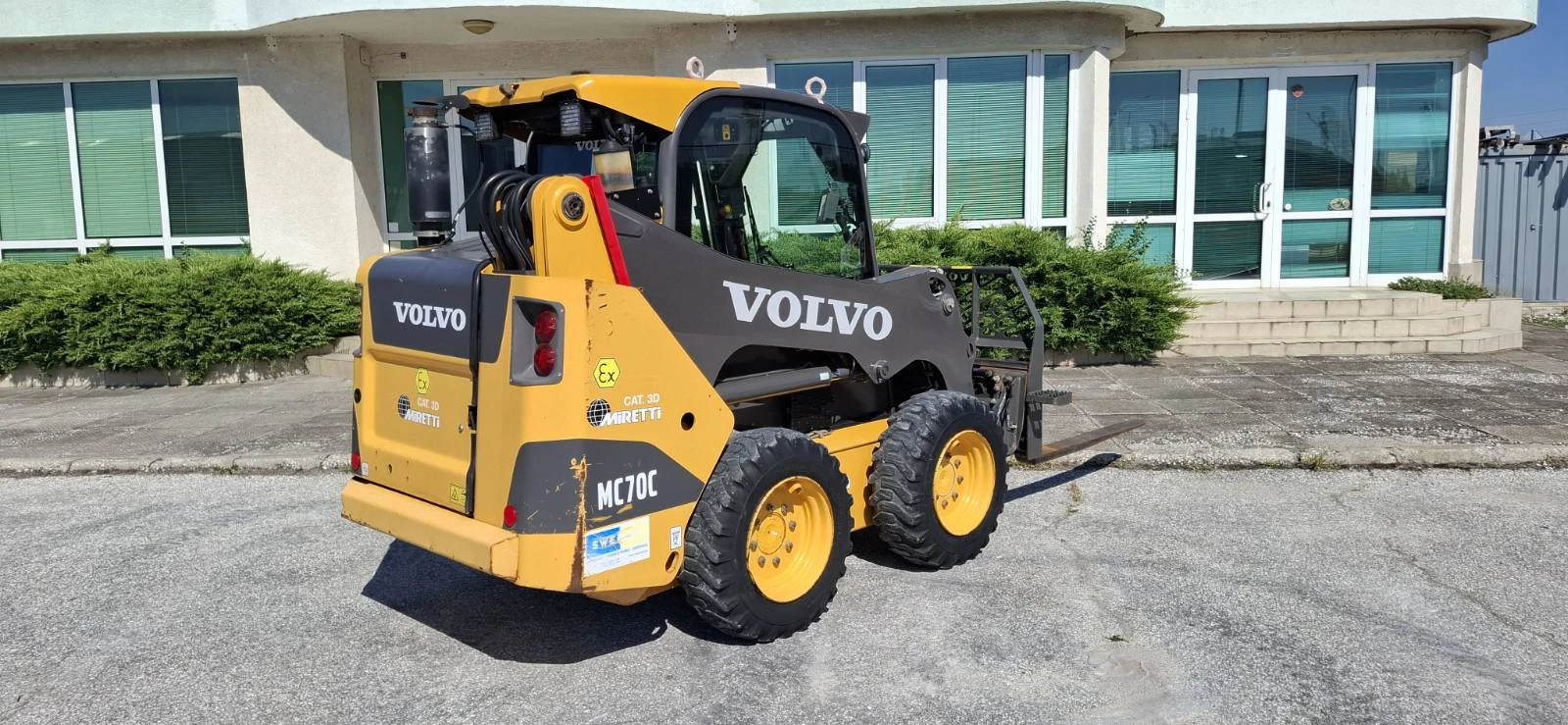 Мини челни товарачи Volvo MC 70C / КЛИМАТИК  * ADR * , снимка 8 - Индустриална техника - 55484158