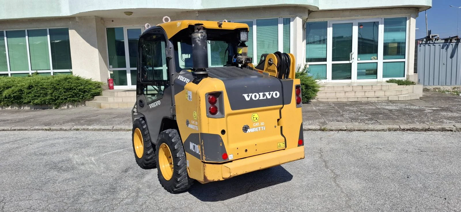 Мини челни товарачи Volvo MC 70C / КЛИМАТИК  * ADR * , снимка 7 - Индустриална техника - 55484158