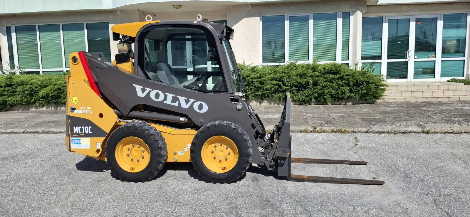 Мини челни товарачи Volvo MC 70C / КЛИМАТИК  * ADR * , снимка 6 - Индустриална техника - 55484158