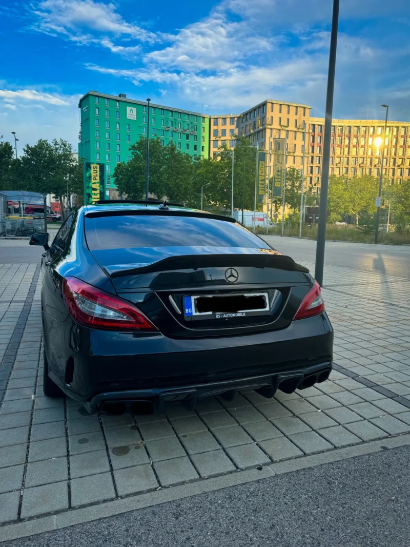 Mercedes-Benz CLS 500 AMG  /Harman/Facе/Обдухване/Подгрев/Шибедах/Черен, снимка 6 - Автомобили и джипове - 52470904