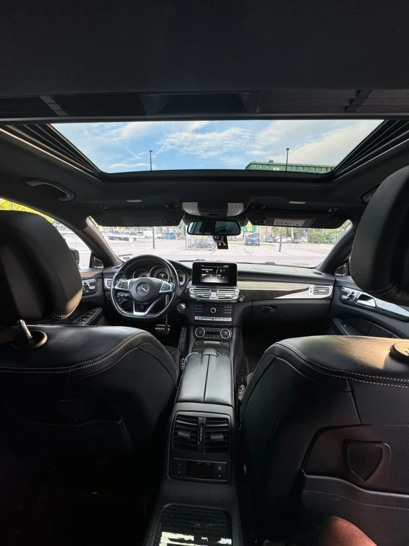 Mercedes-Benz CLS 500 AMG  /Harman/Facе/Обдухване/Подгрев/Шибедах/Черен, снимка 10 - Автомобили и джипове - 52470904
