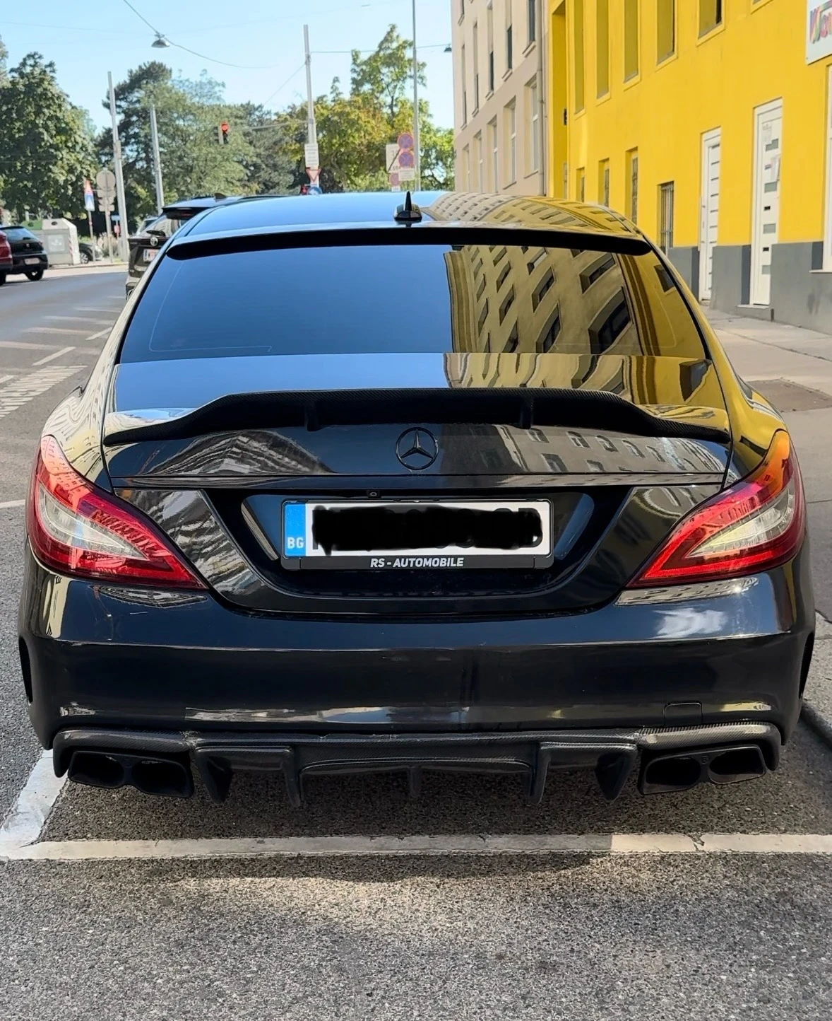 Mercedes-Benz CLS 500 AMG  /Harman/Facе/Обдухване/Подгрев/Шибедах/Черен - изображение 2