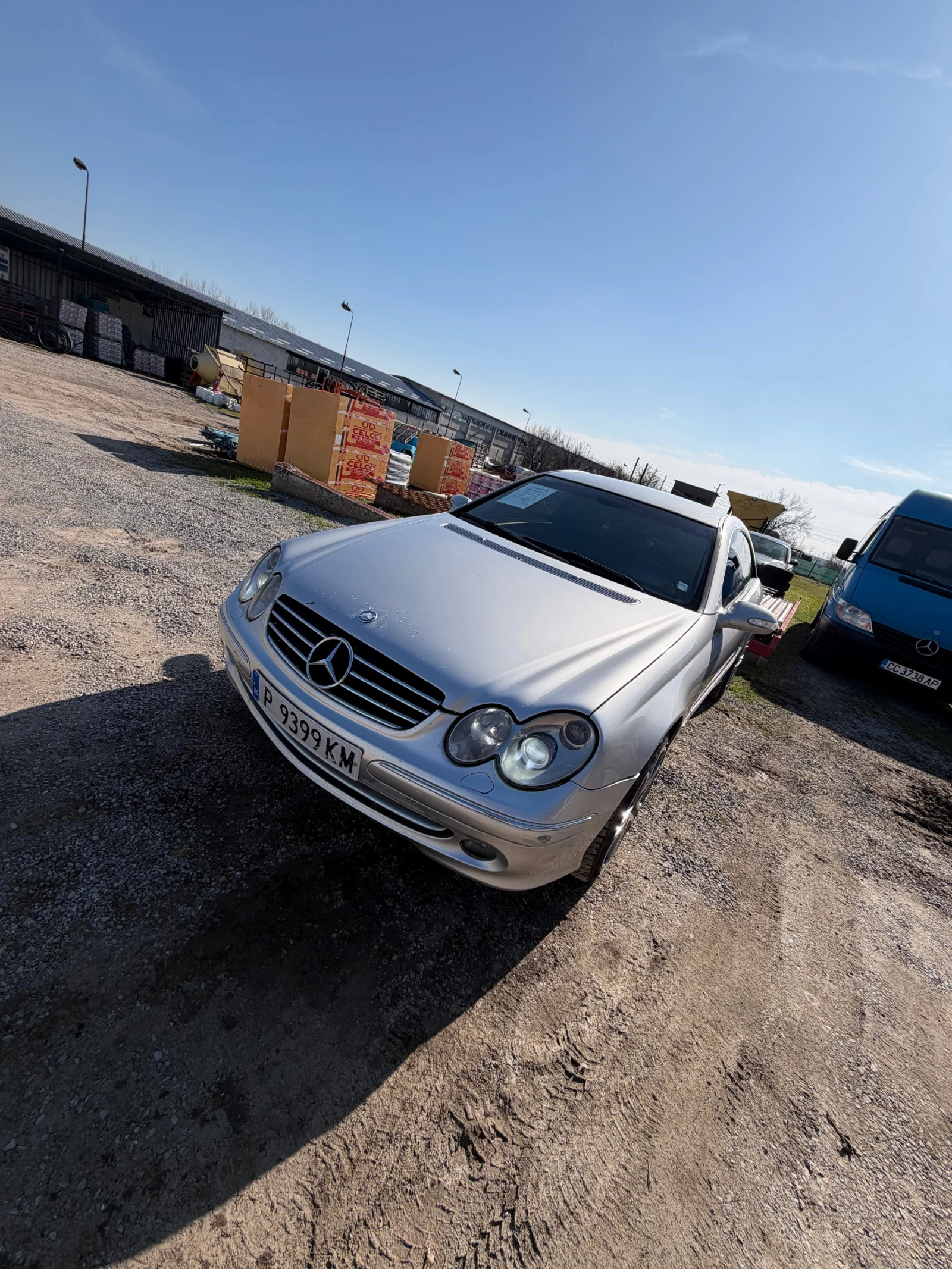 Mercedes-Benz CLK W209;2.7 CDI;6ск.РЪЧКА;КОЖА;НАВИ, снимка 5 - Автомобили и джипове - 53738027