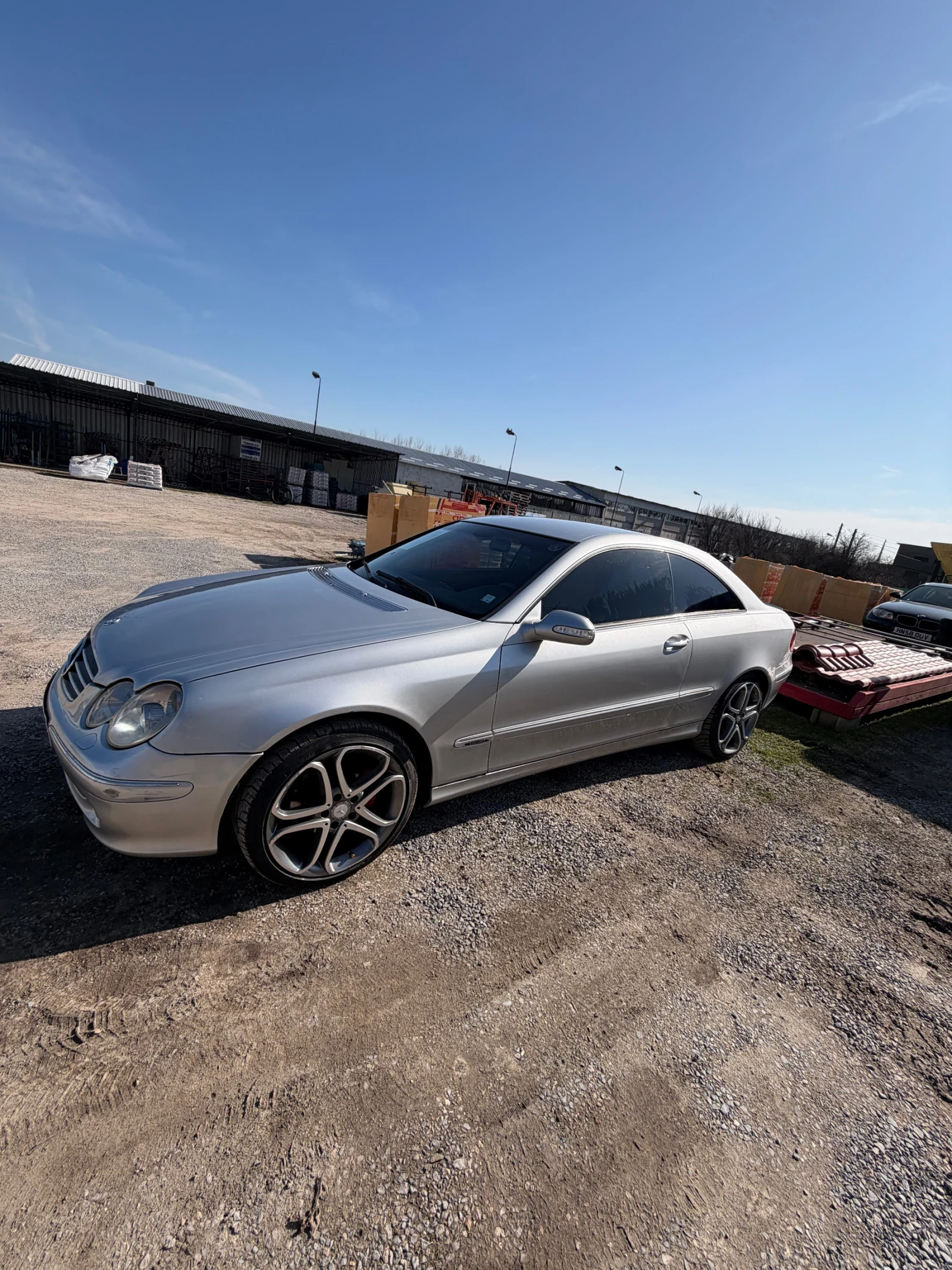 Mercedes-Benz CLK W209;2.7 CDI;6ск.РЪЧКА;КОЖА;НАВИ, снимка 2 - Автомобили и джипове - 53738027