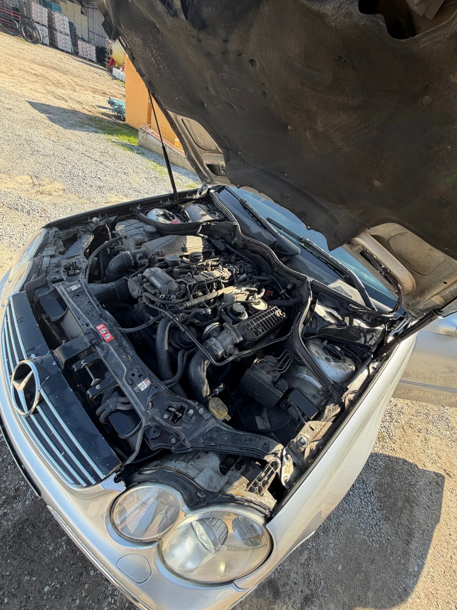 Mercedes-Benz CLK W209;2.7 CDI;6ск.РЪЧКА;КОЖА;НАВИ, снимка 12 - Автомобили и джипове - 53738027