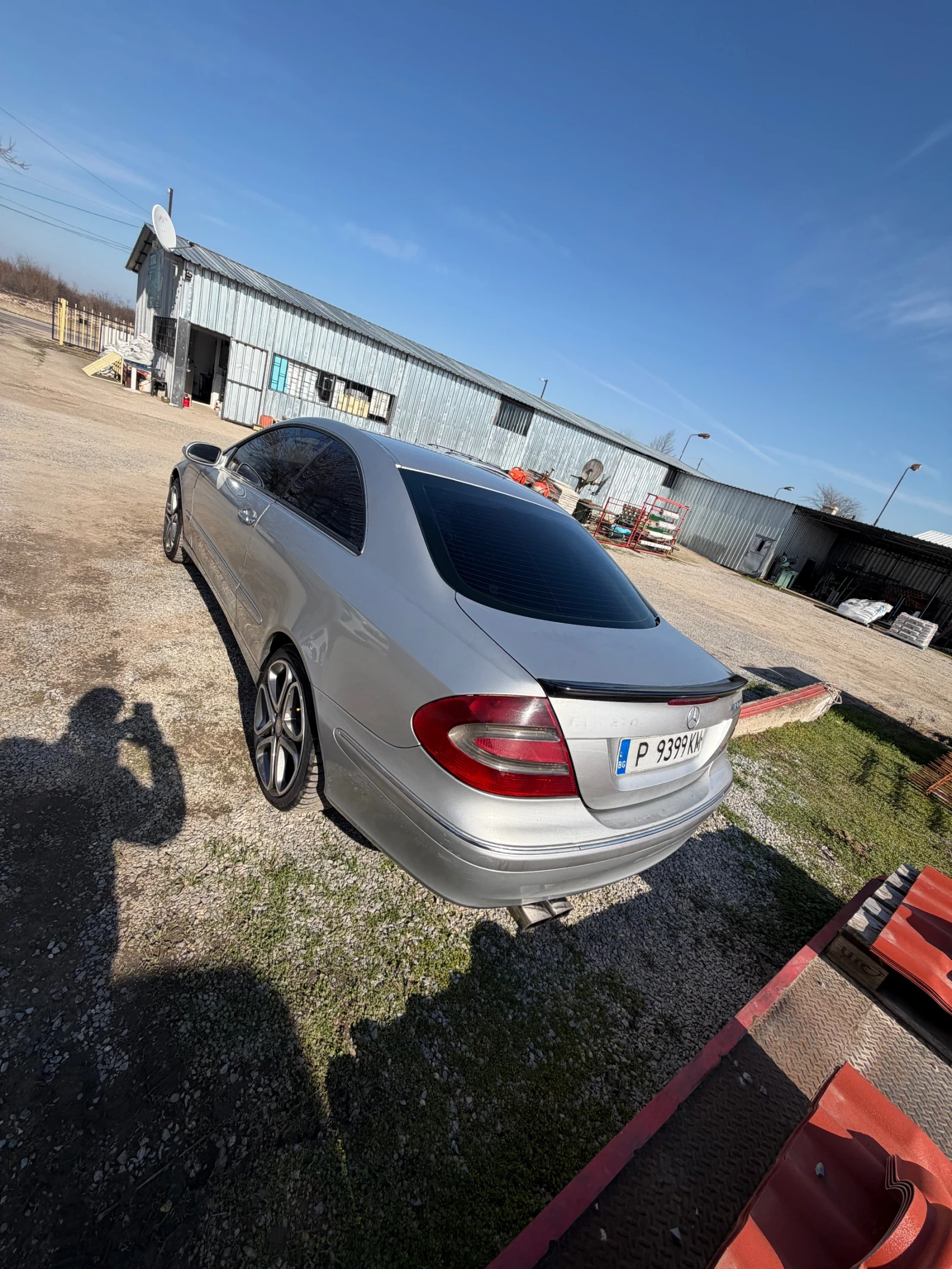 Mercedes-Benz CLK W209;2.7 CDI;6ск.РЪЧКА;КОЖА;НАВИ