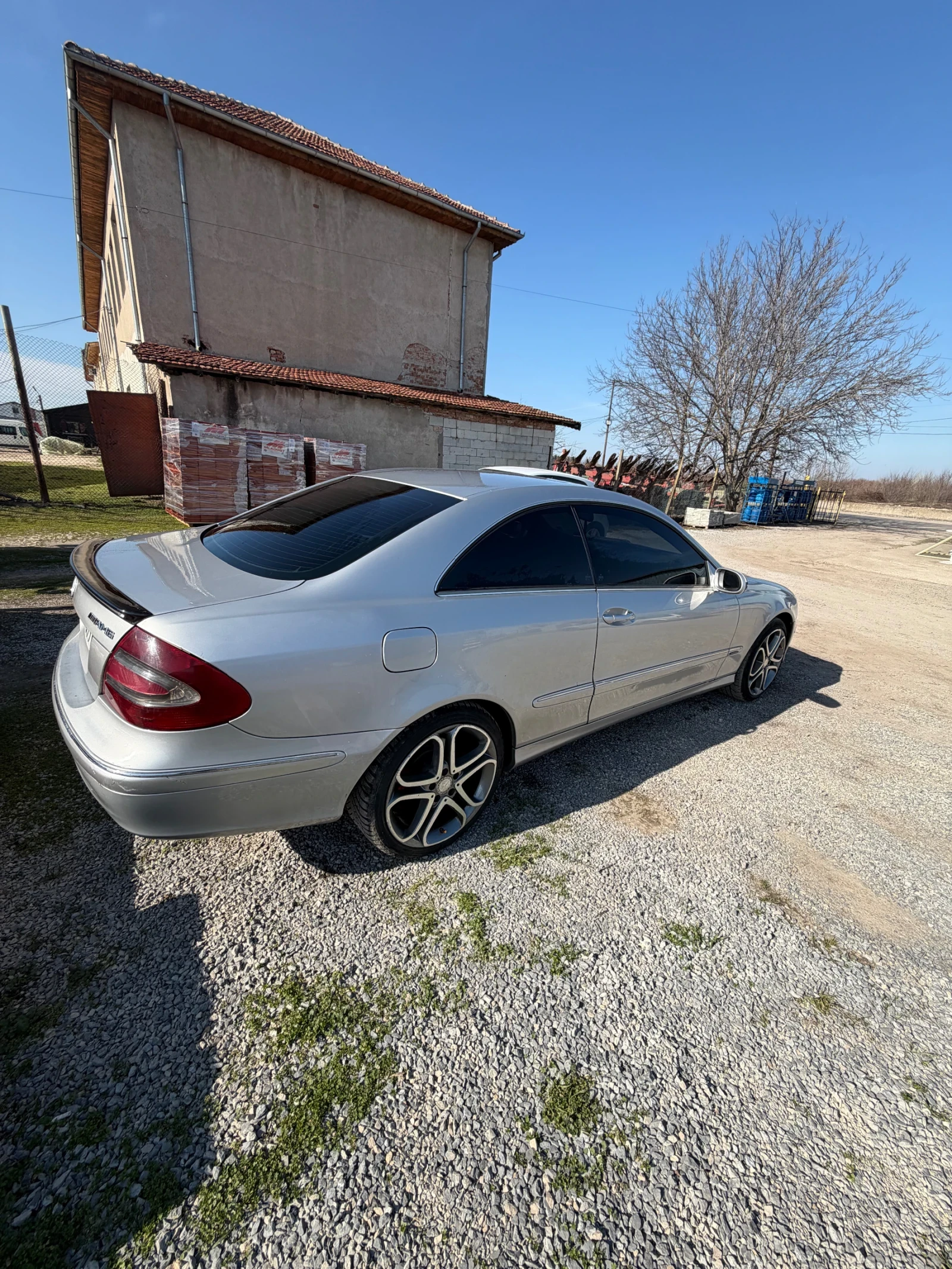 Mercedes-Benz CLK W209;2.7 CDI;6ск.РЪЧКА;КОЖА;НАВИ, снимка 3 - Автомобили и джипове - 53738027