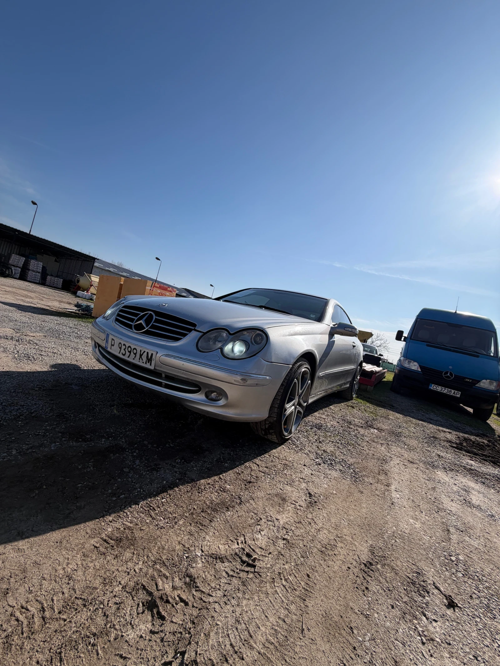 Mercedes-Benz CLK W209;2.7 CDI;6ск.РЪЧКА;КОЖА;НАВИ, снимка 16 - Автомобили и джипове - 53738027