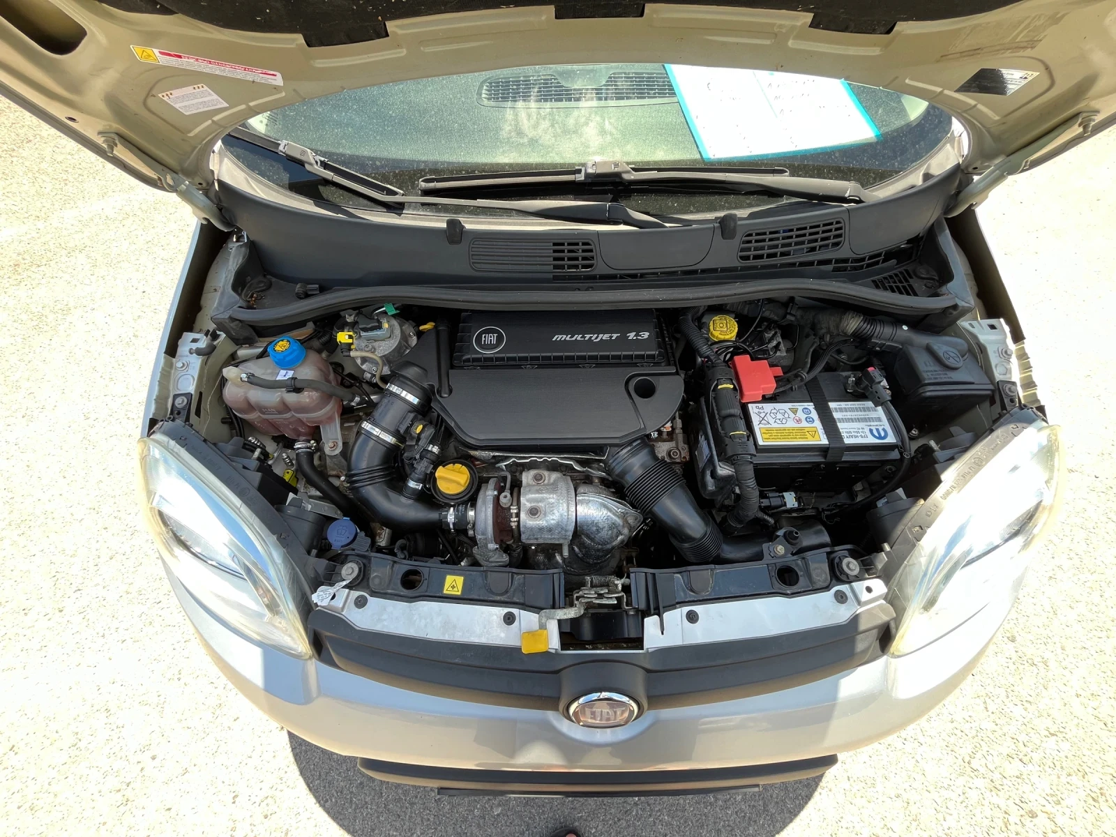 Fiat Panda 1.3JTDM 4x4, снимка 15 - Автомобили и джипове - 55234555