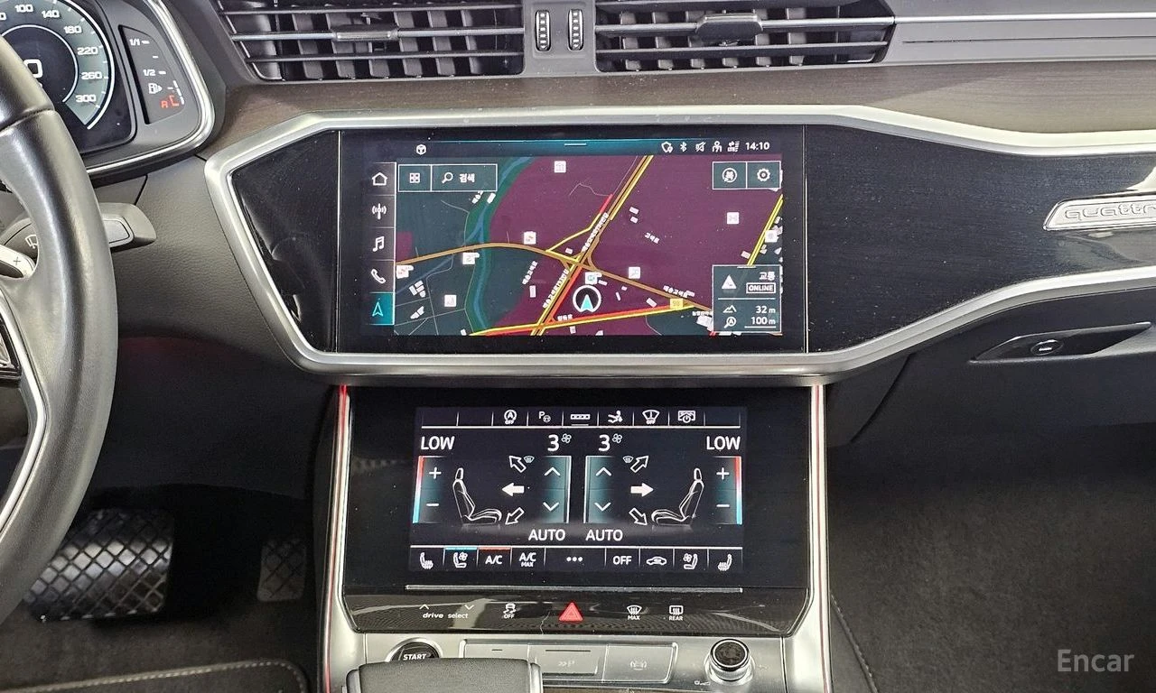 Audi A7 55TFSI* MATRIX* S* LINE* ОБДУХВАНЕ* ДИСТРОНИК* , снимка 8 - Автомобили и джипове - 55485390