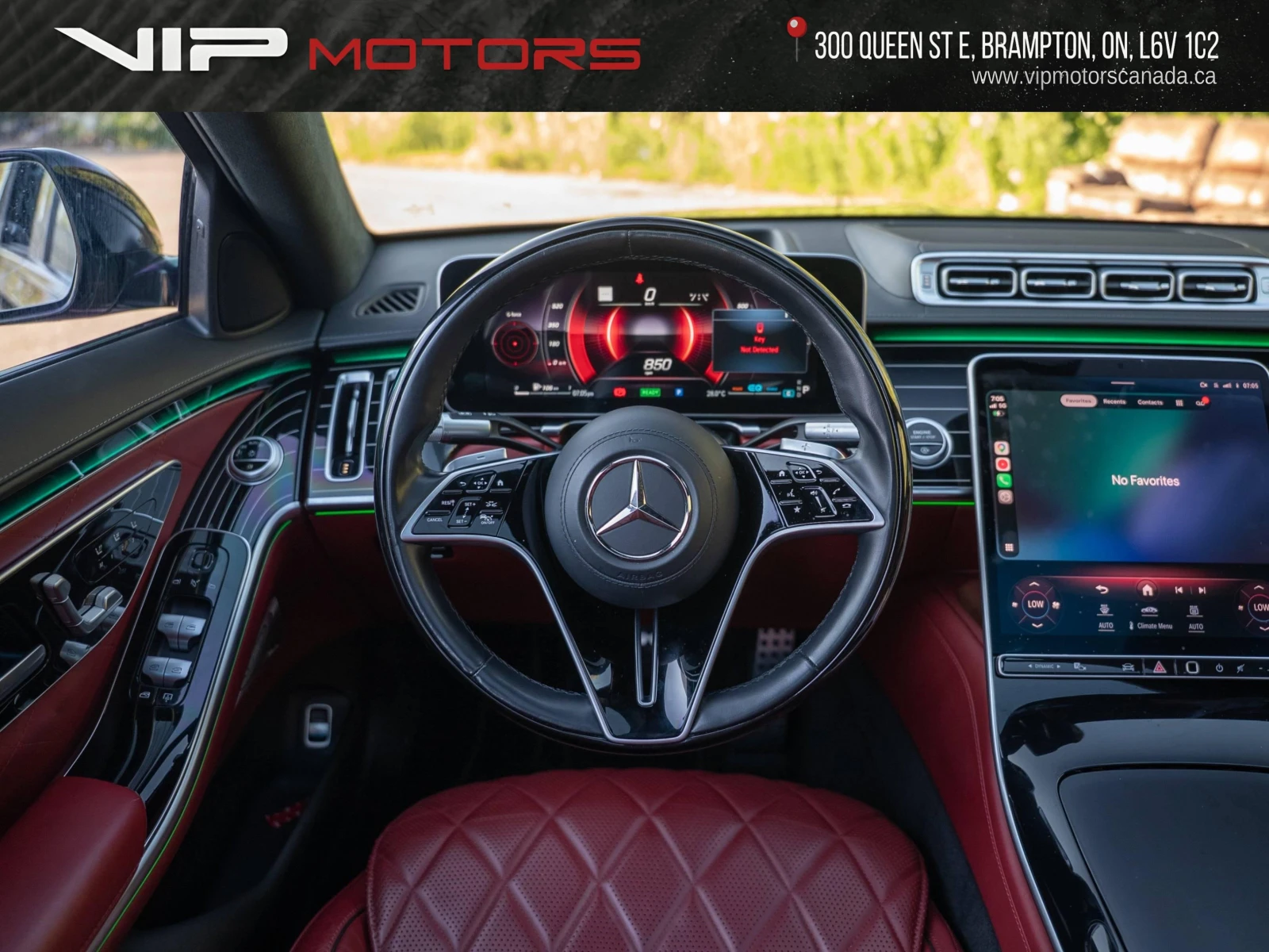 Mercedes-Benz S 580 4MATIC | FORGIATO | RED LEATHER, снимка 11 - Автомобили и джипове - 55827750