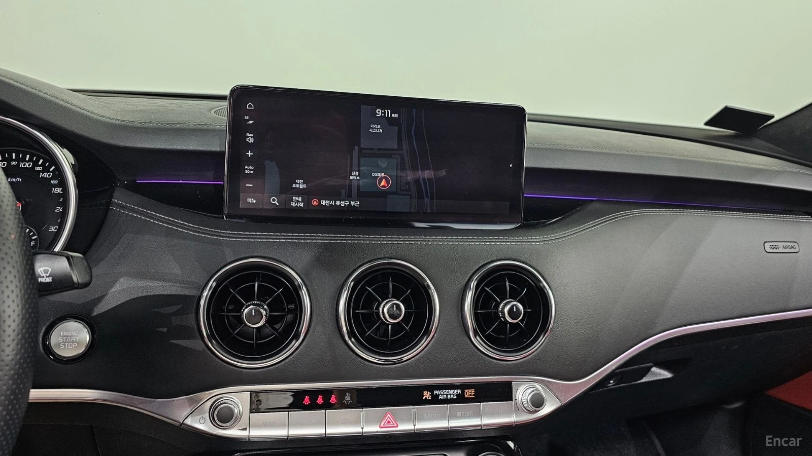 Kia Stinger MEISTER 3.3 GT AWD - DISTRONIC - HUD - 360 - ПАНО, снимка 14 - Автомобили и джипове - 56114030