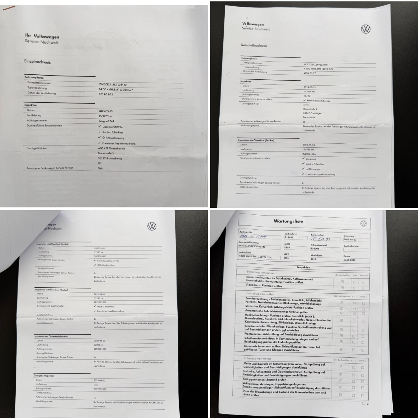 VW T-Roc 2.0TDI* 4x4* 150кс* СЕРВИЗНА КНИЖКА С ПЪЛНА ИС-Я В, снимка 17 - Автомобили и джипове - 53902596