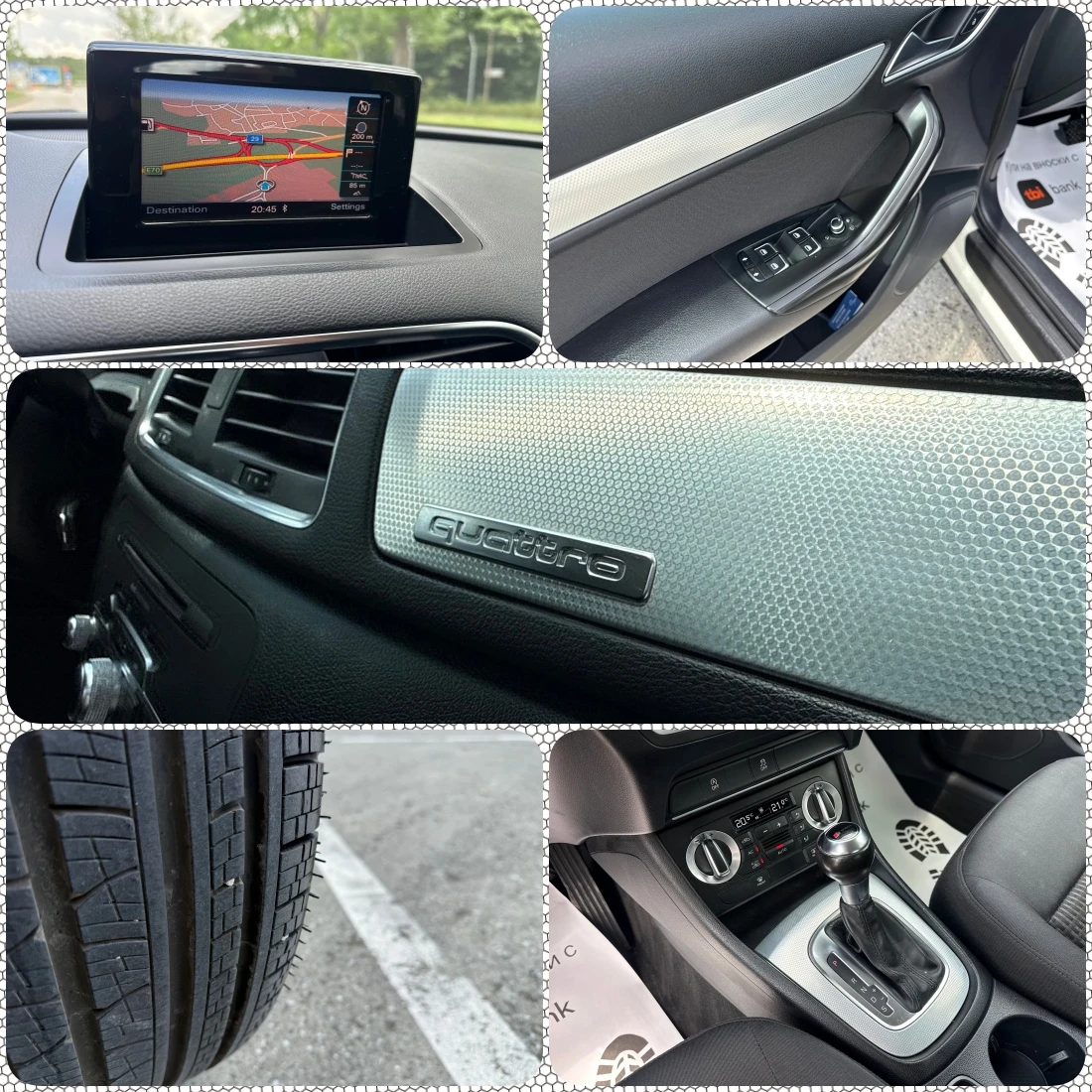 Audi Q3 2.0///177к.с///QUATTRO////LED///XENON///, снимка 15 - Автомобили и джипове - 54653277