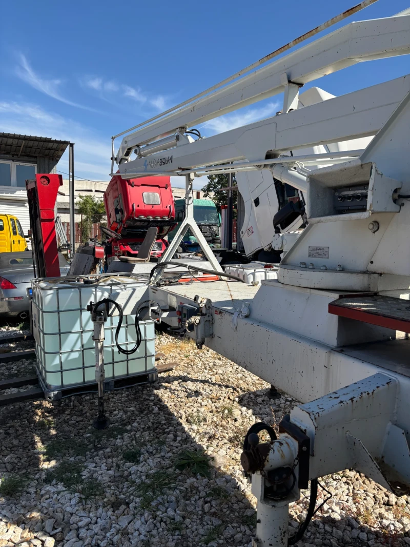 Автовишка Iveco Iveco 65c17d + вишка Nuova Sequani 11м бързосменна, снимка 15 - Индустриална техника - 51778111