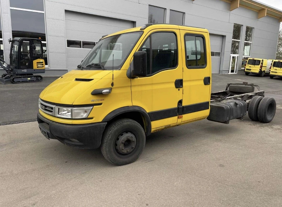 Автовишка Iveco Iveco 65c17d + вишка Nuova Sequani 11м бързосменна, снимка 1