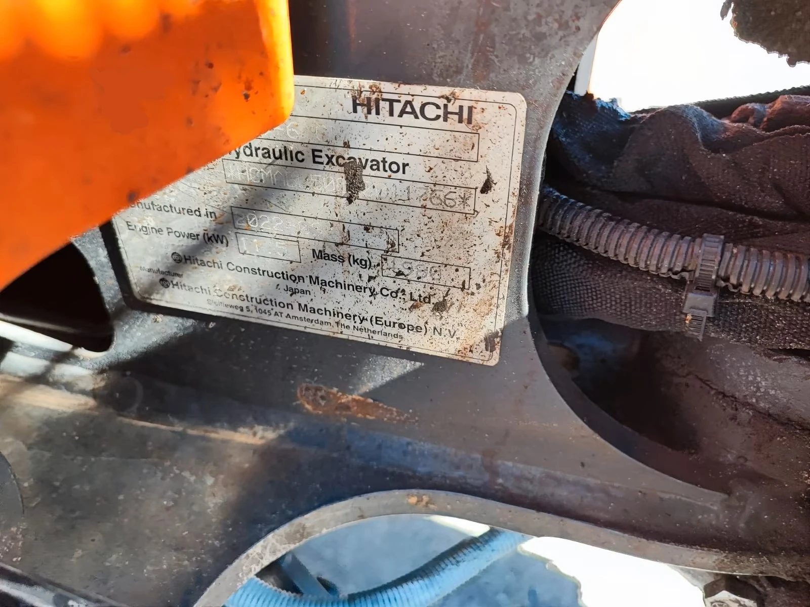 Багер Hitachi ZX19 - 6CR, снимка 8 - Индустриална техника - 54831573