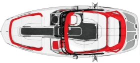 Лодка Bombardier Sea Doo Sea Doo 230 Wake, снимка 13