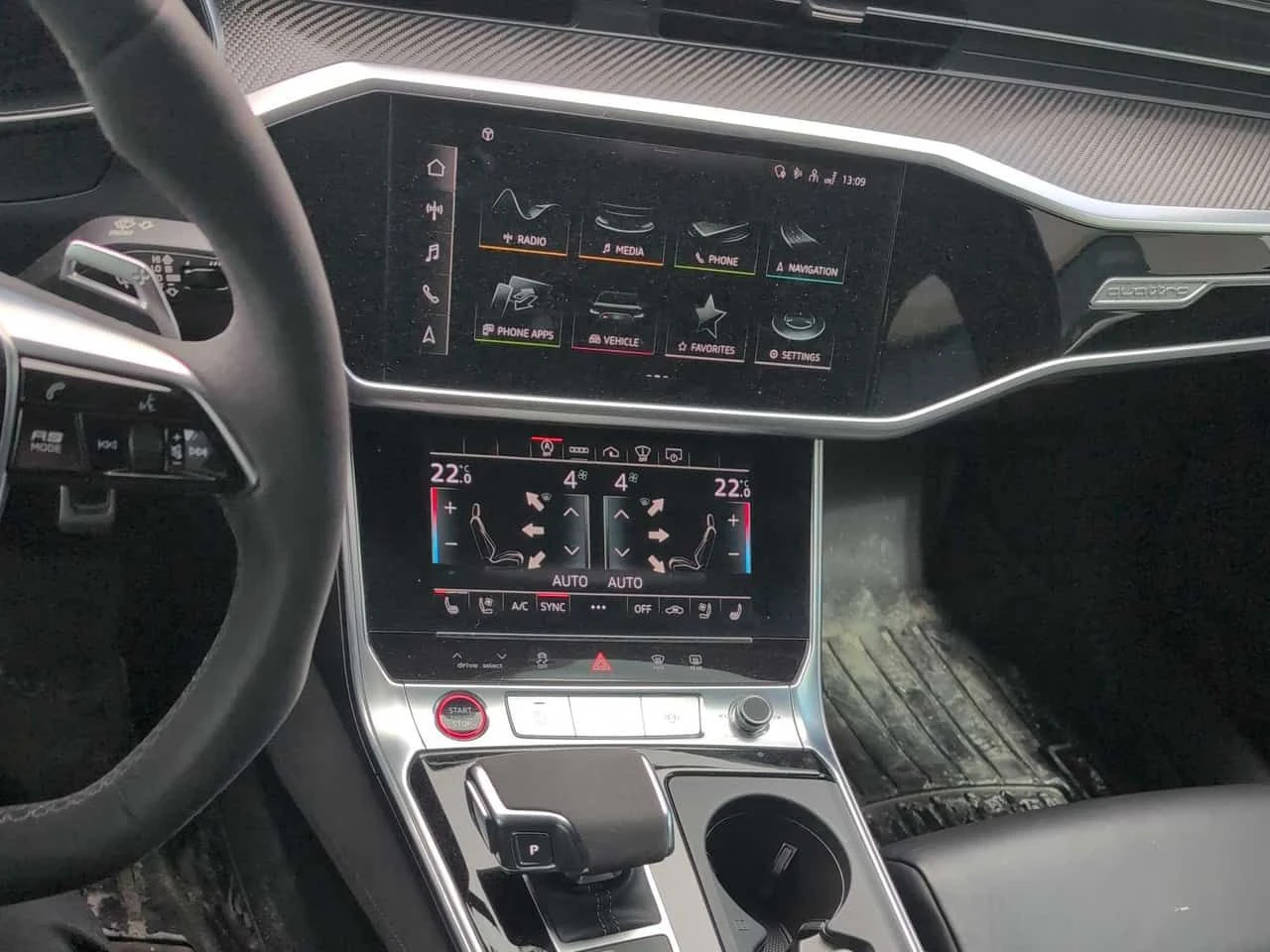 Audi Rs6 * 4.0 TFSI * HEAD - UP * Обдухване * 360 * CARFAX, снимка 9 - Автомобили и джипове - 54512683