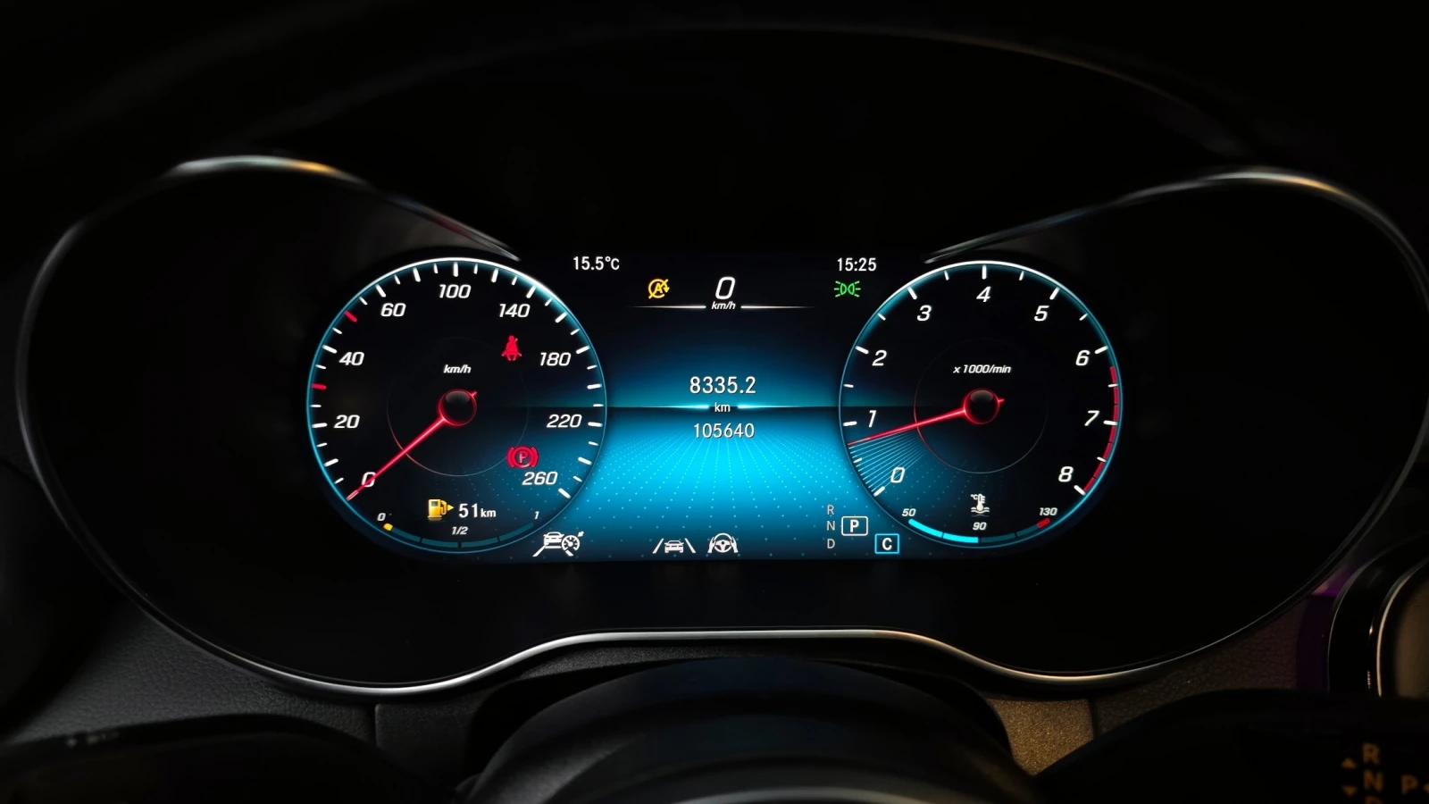 Mercedes-Benz C 200 AMG Line | Шибедах | Memory | Distronic, снимка 6 - Автомобили и джипове - 56213743
