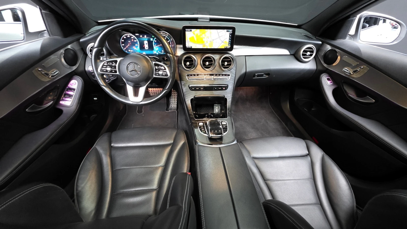 Mercedes-Benz C 200 AMG Line | Шибедах | Memory | Distronic, снимка 5 - Автомобили и джипове - 56213743