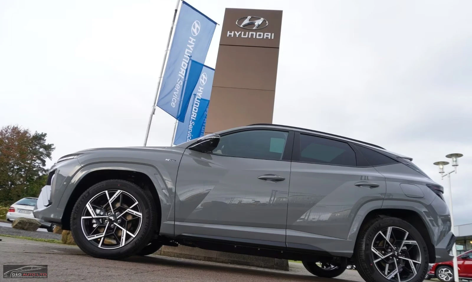 Hyundai Tucson 1.6PHEV/252HP/N-LINE/4X4/360/PANO/KLESS/KRELL/400z, снимка 3 - Автомобили и джипове - 54454700