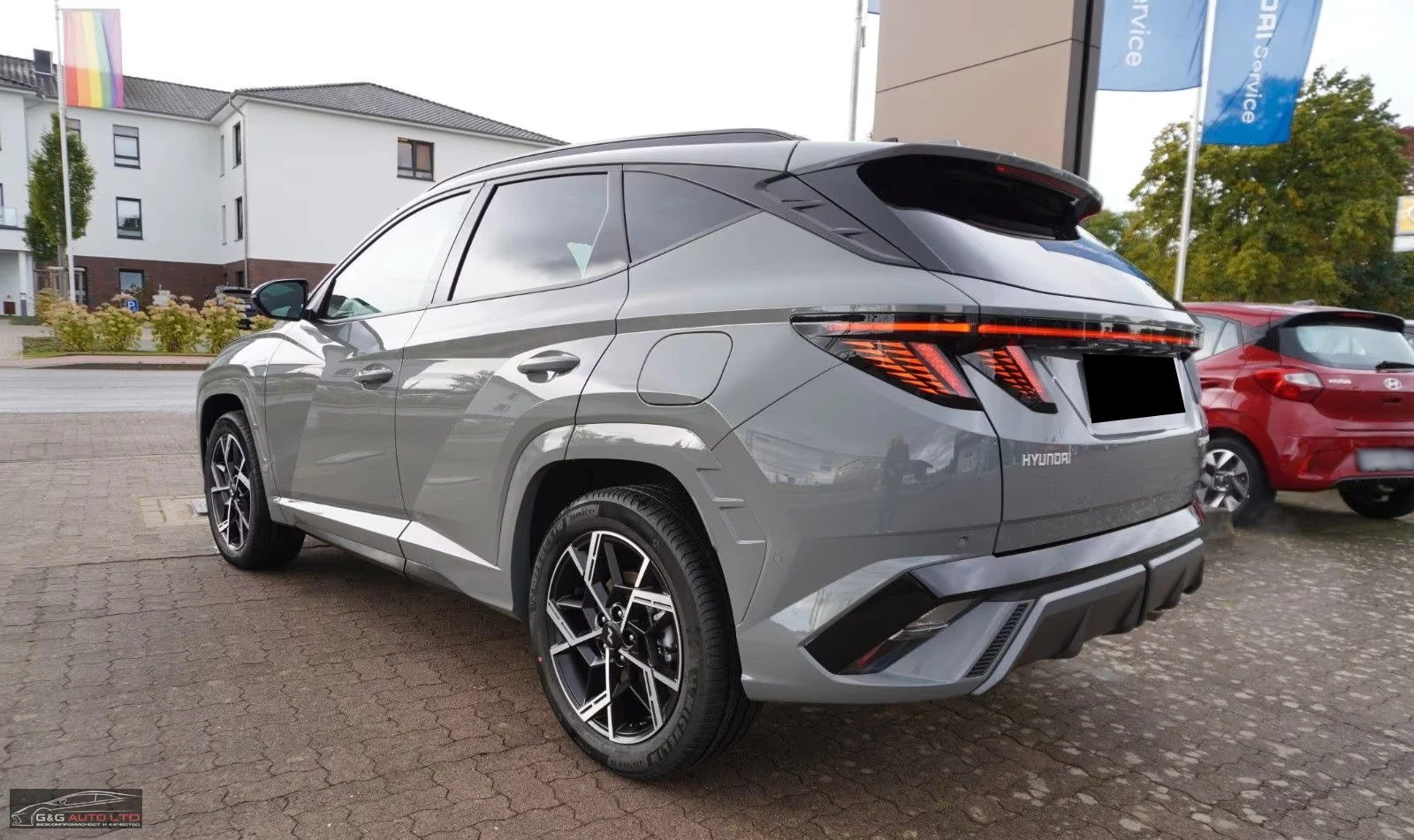 Hyundai Tucson 1.6PHEV/252HP/N-LINE/4X4/360/PANO/KLESS/KRELL/400z, снимка 4 - Автомобили и джипове - 54454700