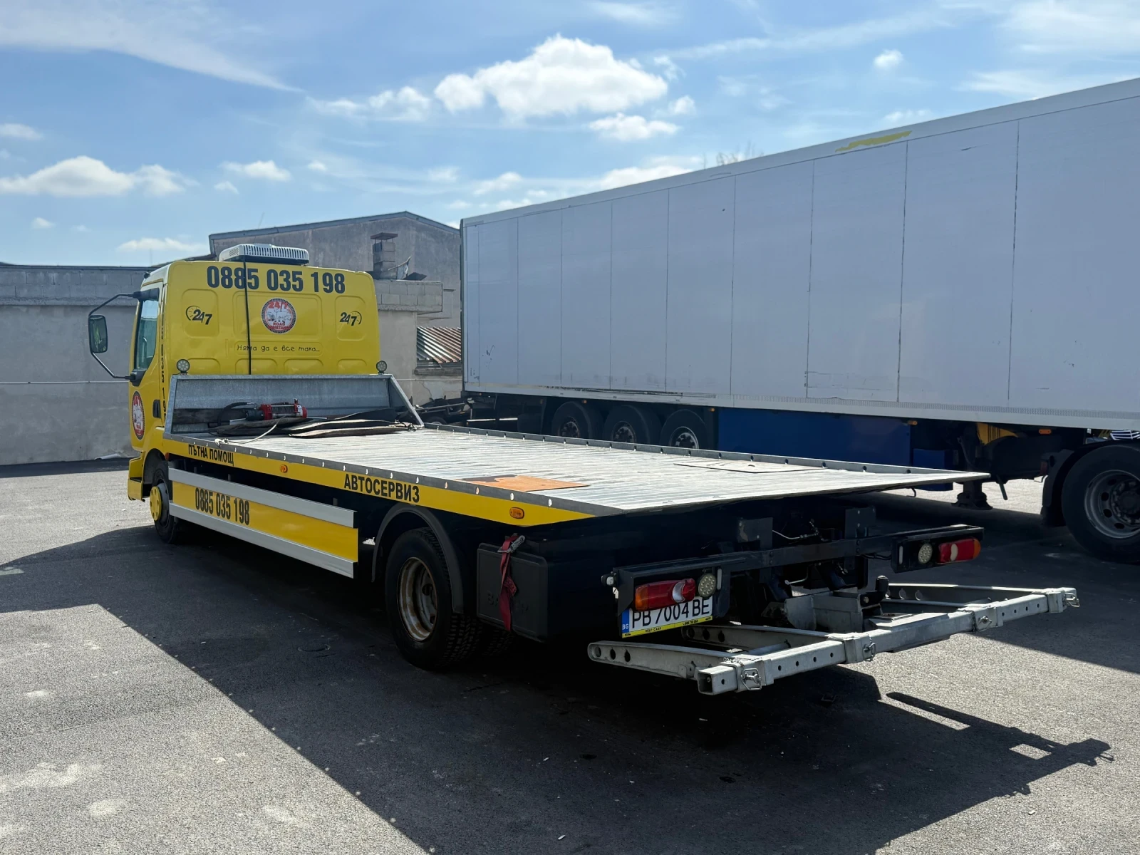 Renault Midlum 12.180 АЛУМИНИЕВА ТАВА 6.3х2.4м КЛИМАТИК, снимка 6 - Камиони - 53771770