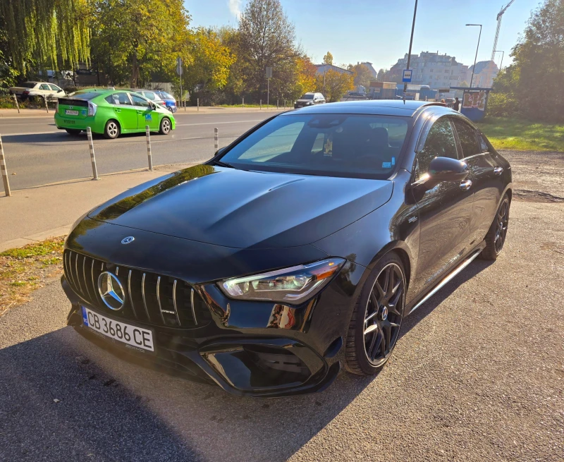 Mercedes-Benz CLA 45 AMG 4MATIC / FULL EXTRA / BURMESTER / AMBIENT / AERO, снимка 14 - Автомобили и джипове - 47727529