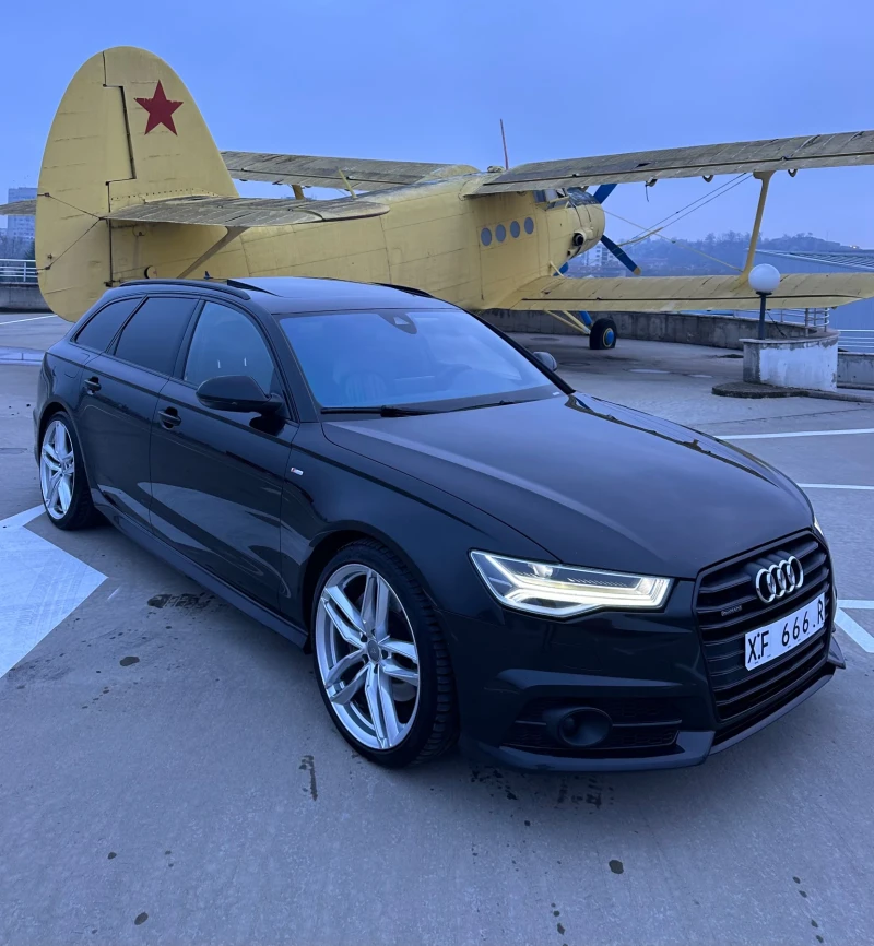 Audi A6 3-S line Matrix Distronic Panorama Bose, снимка 1 - Автомобили и джипове - 48445685