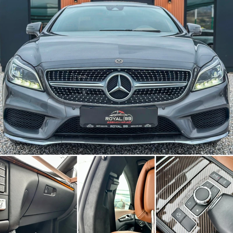 Mercedes-Benz CLS 350 AMG::MULTIBEAM::CARBON::360 CAMERA::, снимка 14 - Автомобили и джипове - 52678154