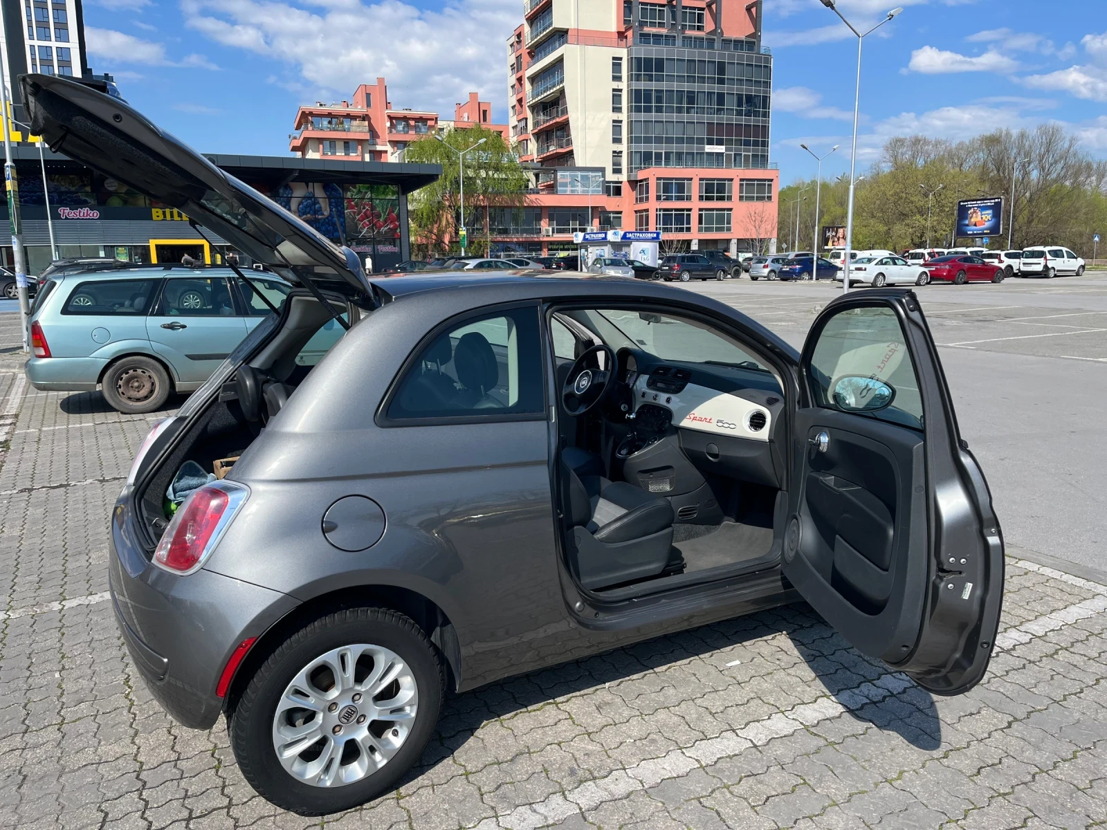 Fiat 500 1.4 multijet, снимка 14 - Автомобили и джипове - 54096872