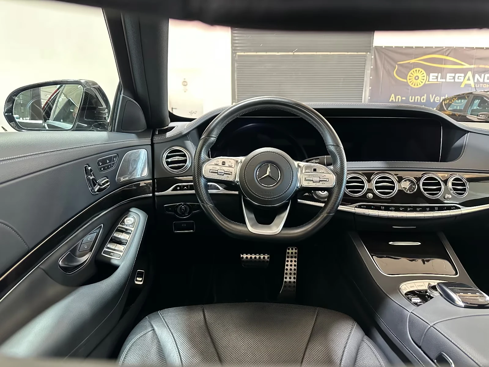 Mercedes-Benz S 400 d/AMG/LONG/4M/340HP/PANO/BURM/360/265h, снимка 2 - Автомобили и джипове - 55001159