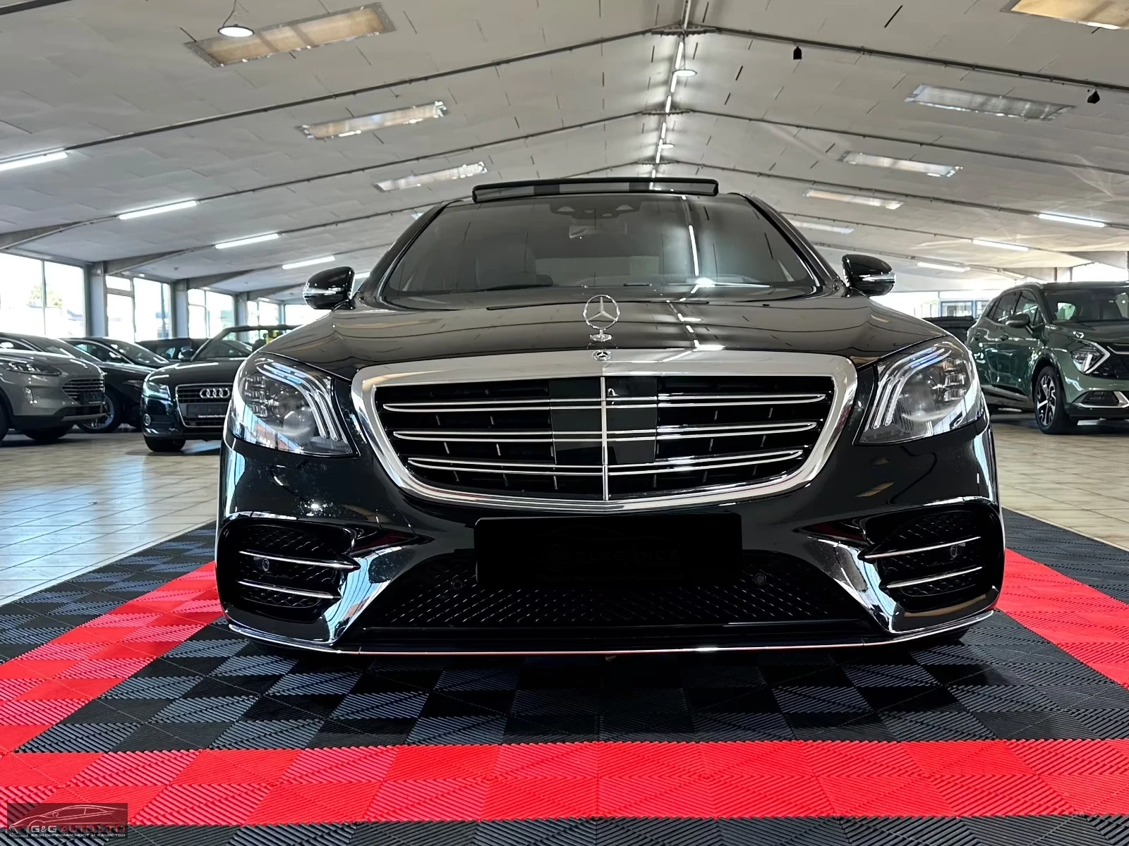 Mercedes-Benz S 400 d/AMG/LONG/4M/340HP/PANO/BURM/360/265h, снимка 3 - Автомобили и джипове - 55001159