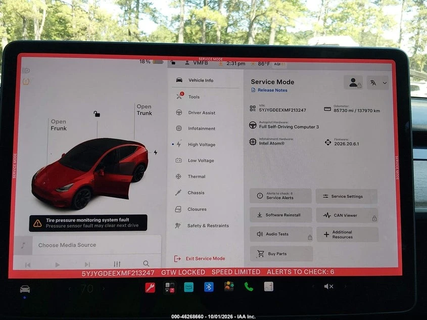 Tesla Model Y LONG RANGE | DUAL MOTOR, снимка 7 - Автомобили и джипове - 56625103