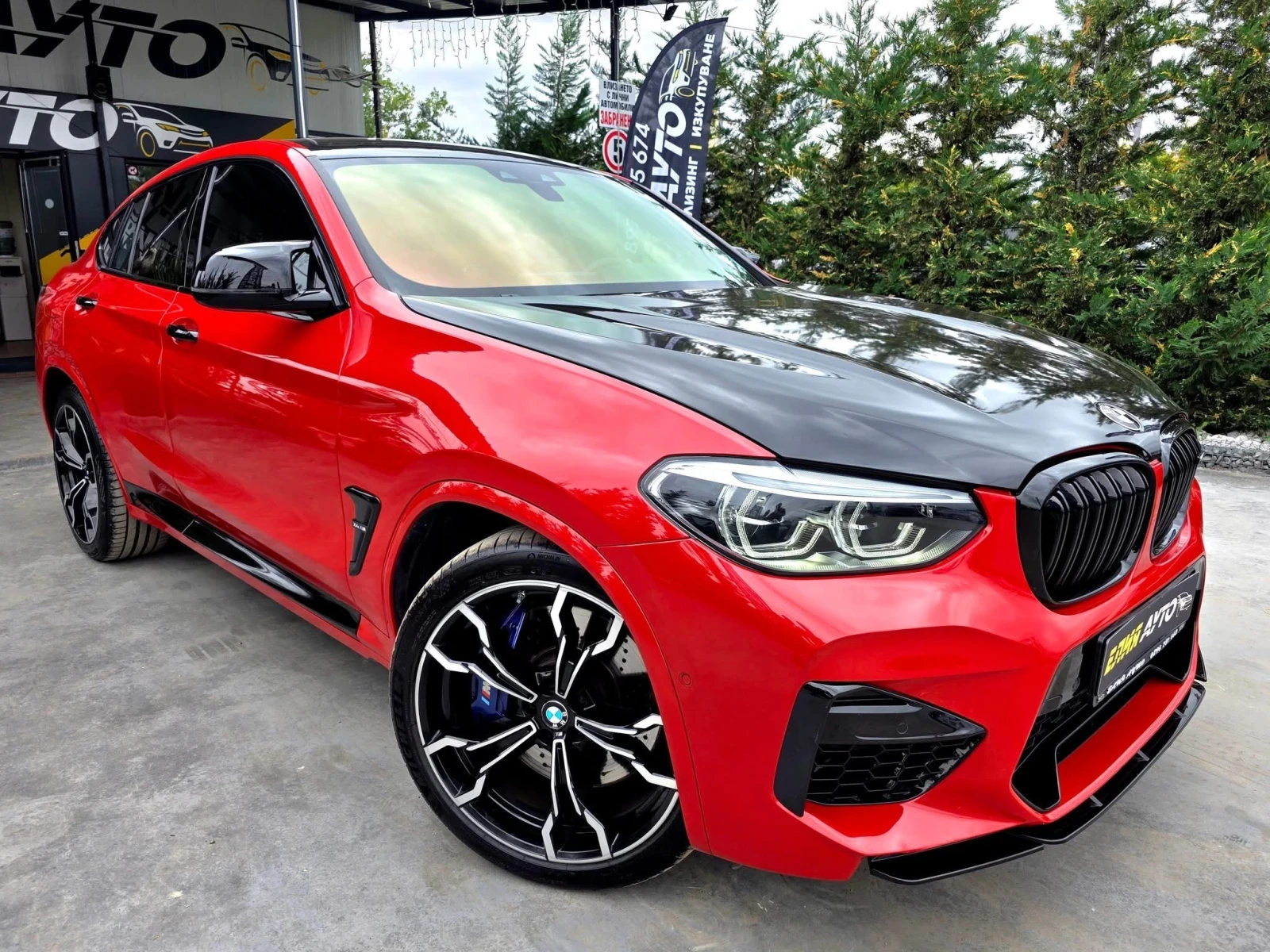 BMW X4 M COMPETITION MEGA FULL BLACK LINE  100% | Mobile.bg   1