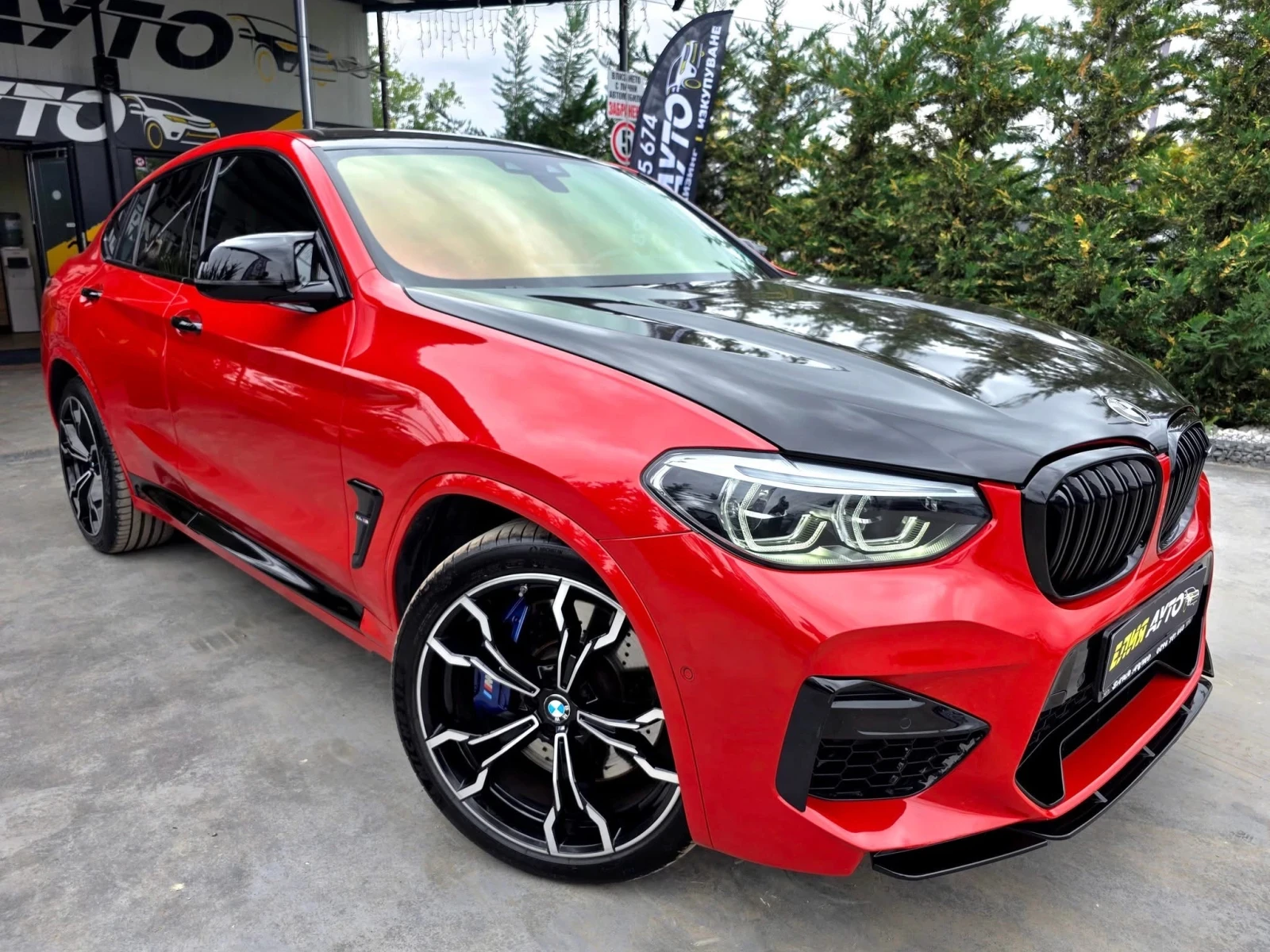 BMW X4 M COMPETITION MEGA FULL BLACK LINE ЛИЗИНГ 100% - изображение 2