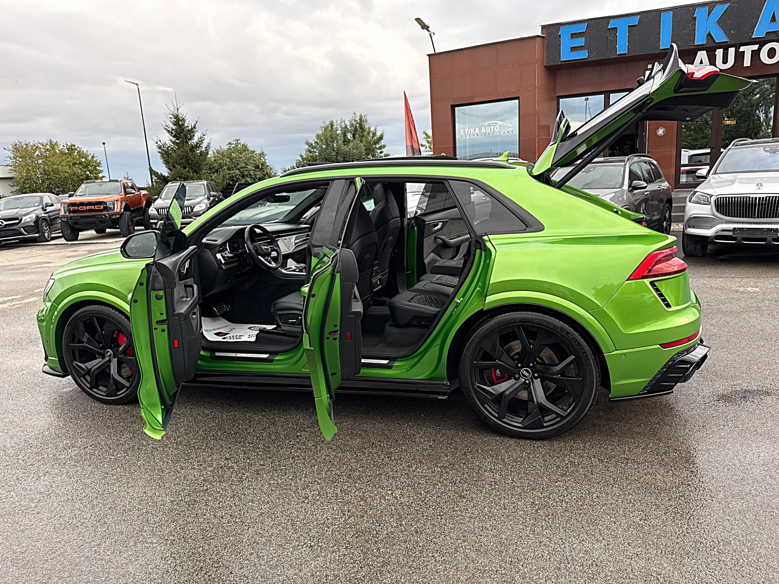 Audi RSQ8 KARBON-DISTRONIK-PANORAMA-360KAMERI-MATRIX-FULLLL!, снимка 15 - Автомобили и джипове - 56251617