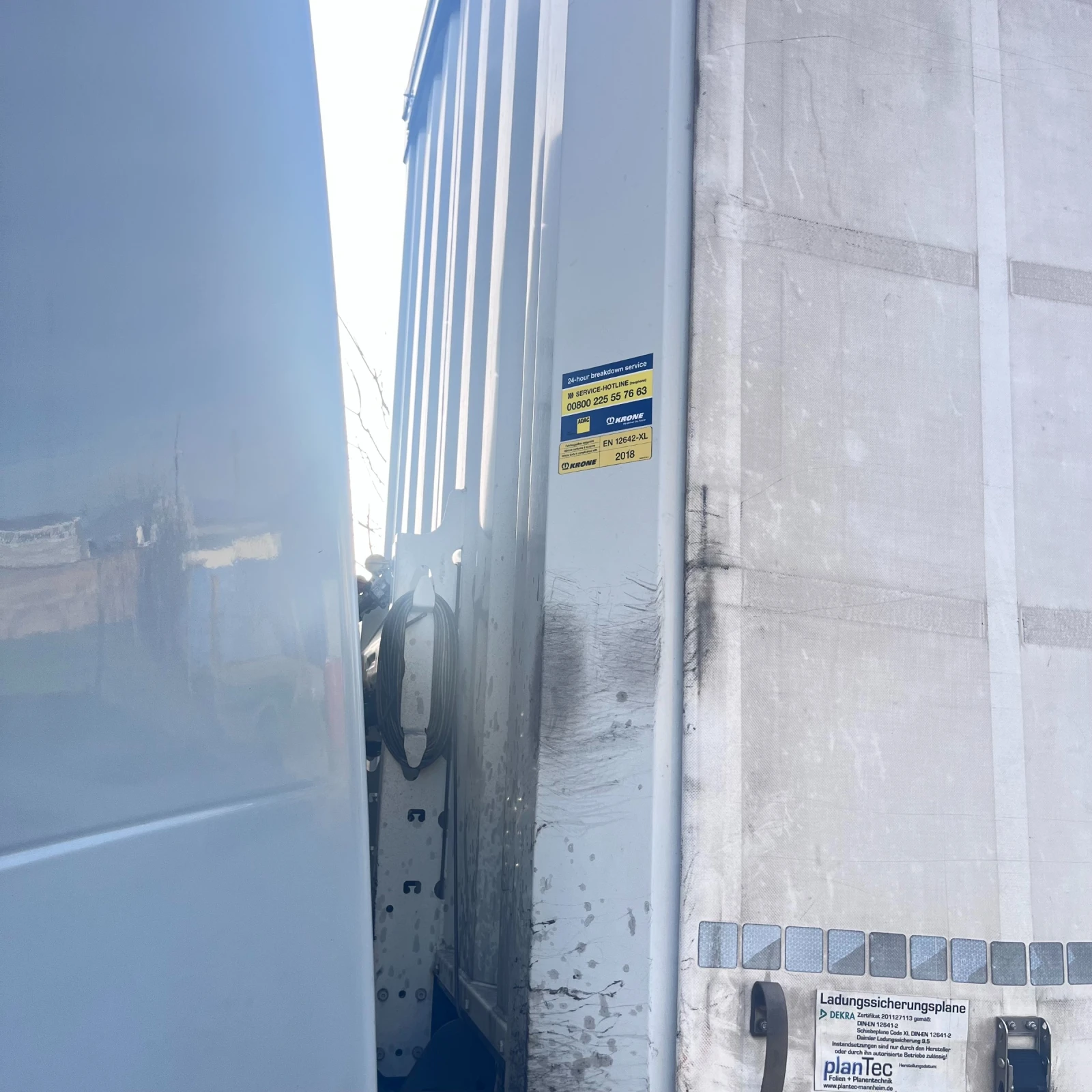 Полуремарке Krone SD, снимка 2 - Ремаркета - 53778188