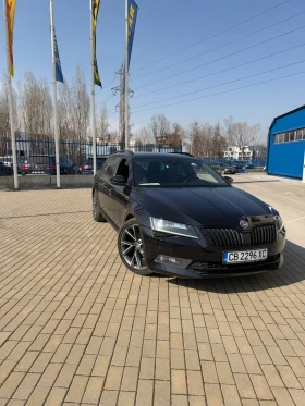 Skoda Superb III Sport Line DSG 2.0 TDI LED Navi Комби, снимка 16