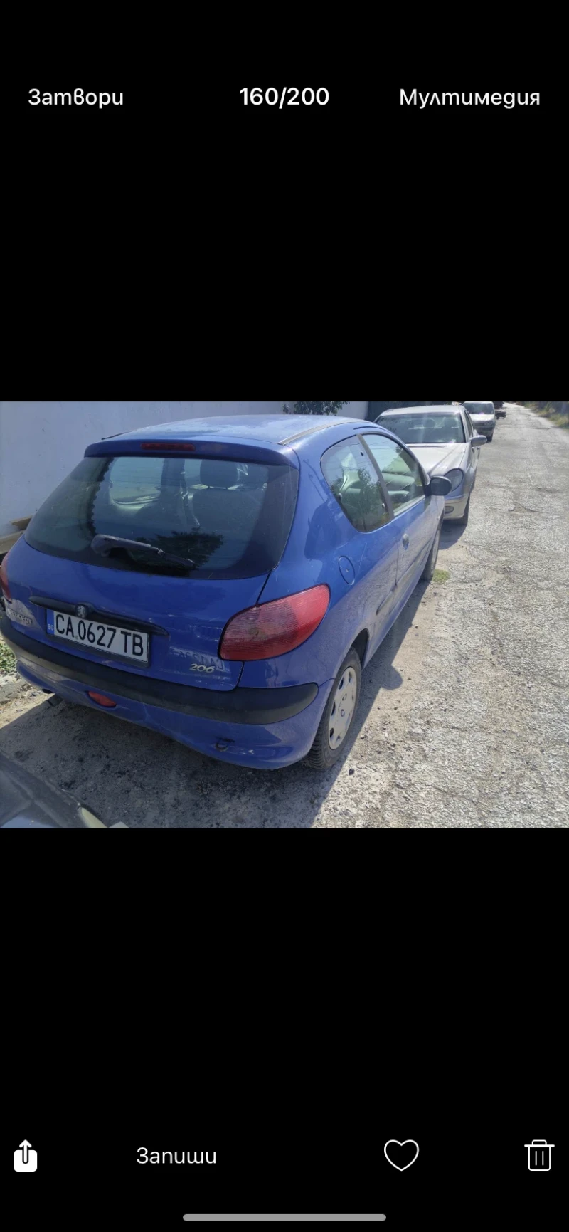 Peugeot 206, снимка 5 - Автомобили и джипове - 52411024