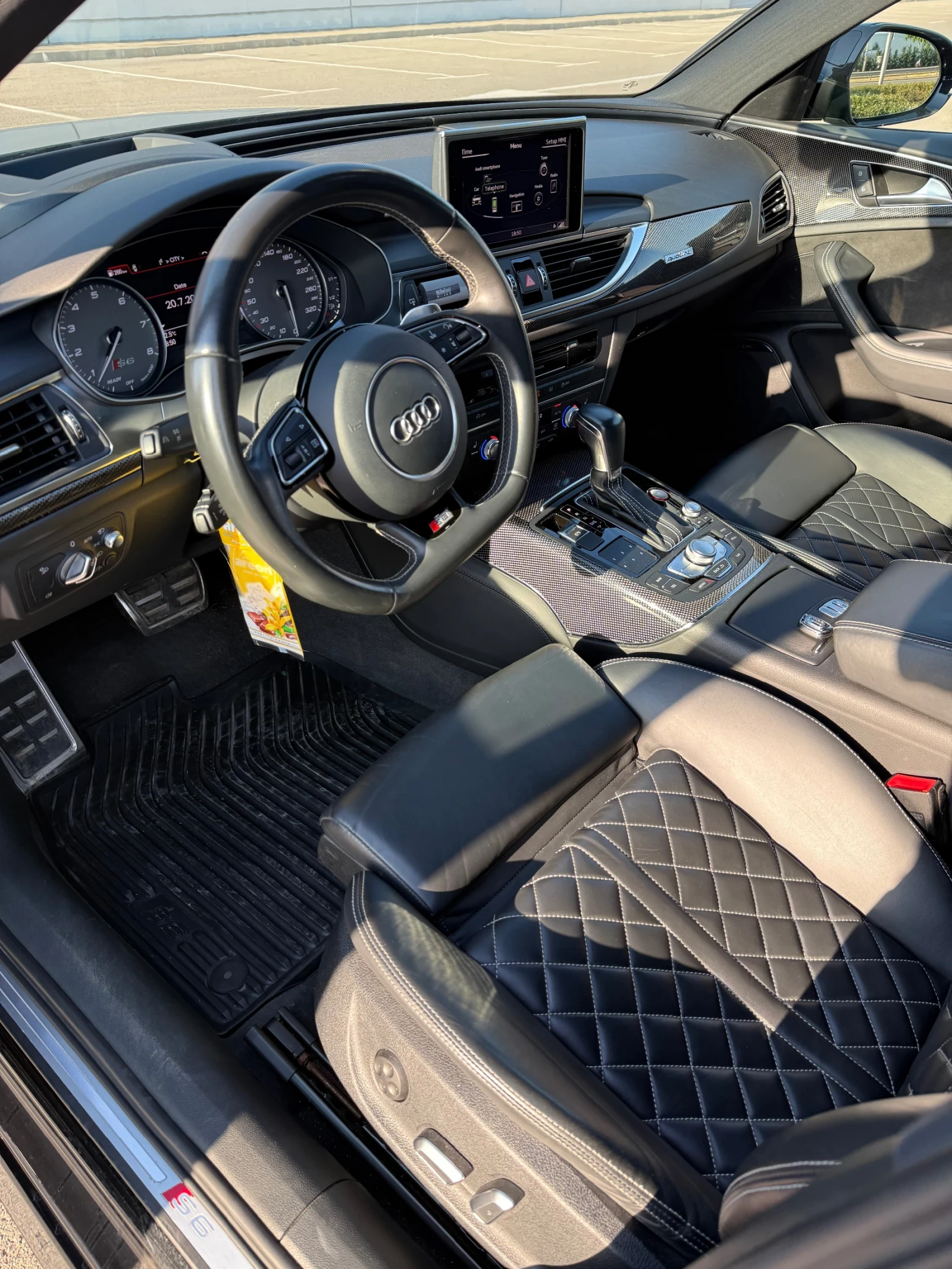 Audi S6 !TOP! V8 S LINE напълно обслужен - изображение 10