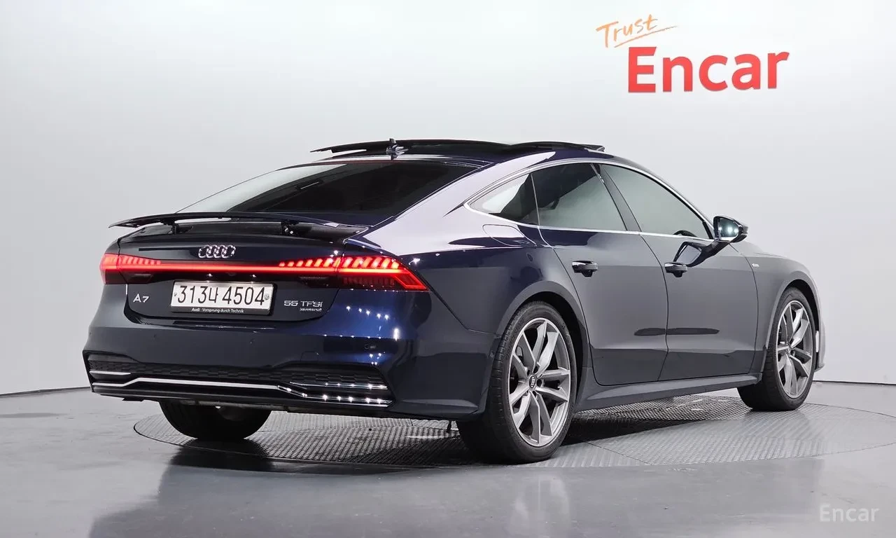 Audi A7 55 TFSI | МАСАЖ | HEAD-UP | 360 КАМЕРИ | ПОДГРЕВ, снимка 3 - Автомобили и джипове - 54681079